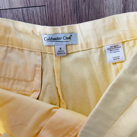 Coldwater creek capris pants elastic waistband 2 pairs size 8 - Picture 6 of 10